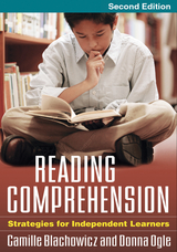 Reading Comprehension, Second Edition - Camille Blachowicz, Donna Ogle