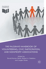 The Palgrave Handbook of Volunteering, Civic Participation, and Nonprofit Associations - 