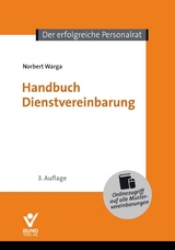 Handbuch Dienstvereinbarung - Warga, Norbert