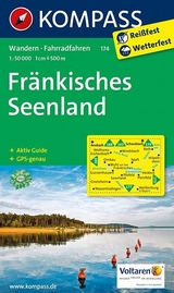 KOMPASS Wanderkarte Fr&auml;nkisches Seenland - 