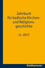 Jahrbuch f&uuml;r badische Kirchen- und Religionsgeschichte - 