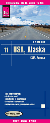 Reise Know-How Landkarte USA 11, Alaska (1:2.000.000)