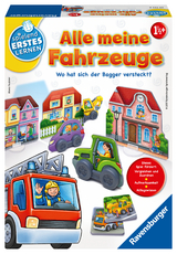 Ravensburger 24722 - Alle meine Fahrzeuge - Lernspiel f&uuml;r die ganz Kleinen - Zuordnungsspiel f&uuml;r Kinder ab 2 Jahren, Spielend erstes Lernen f&uuml;r 1-3 Spieler - Marco Teubner