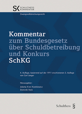 Kommentar zum Bundesgesetz &uuml;ber Schuldbetreibung und Konkurs (SchKG) - 
