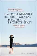 Qualitative Research Methods in Mental Health and Psychotherapy - 