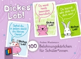 Dickes Lob! 100 Belohnungsk&auml;rtchen f&uuml;r Sch&uuml;ler*innen - Andrea Wiedemann