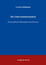 Die G&uuml;terstandsschaukel - Carsten Kleffmann