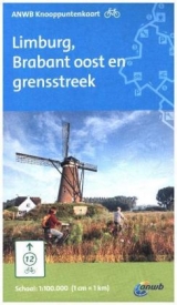 ANWB Knooppuntenkaart Limburg, Brabant oost en grensstreek - 