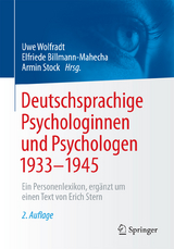 Deutschsprachige Psychologinnen und Psychologen 1933–1945 - 
