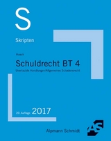 Skript Schuldrecht BT 4 - Claudia Haack
