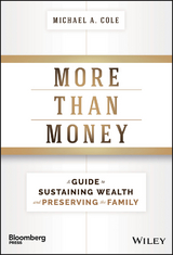 More Than Money - Michael A. Cole