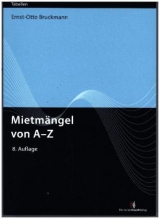 Mietm&auml;ngel von A-Z - Ernst-Otto Bruckmann