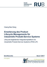 Erweiterung des Product Lifecycle Managements für industrielle Produkt-Service Systeme - Hoang Bao Dang