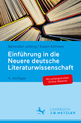 Einführung in die Neuere deutsche Literaturwissenschaft - Jeßing, Benedikt; Köhnen, Ralph