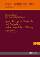 Sprachbezogene Curricula und Aufgaben in der beruflichen Bildung - 