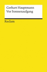 Vor Sonnenaufgang - Gerhart Hauptmann