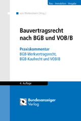 Bauvertragsrecht nach BGB und VOB/B - 