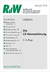 Die CE-Kennzeichnung - Jürgen Niebling