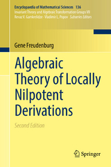 Algebraic Theory of Locally Nilpotent Derivations - Gene Freudenburg