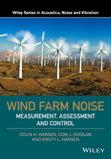 Wind Farm Noise - Colin H. Hansen, Con J. Doolan, Kristy L. Hansen
