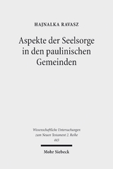 Aspekte der Seelsorge in den paulinischen Gemeinden - Hajnalka Ravasz