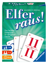 Ravensburger Elfer raus Kartenspiel, Gesellschaftsspiel 2 - 6 Spieler, Spiel ab 7 Jahren f&uuml;r Kinder und Erwachsene -  &copy; Hausser