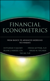 Financial Econometrics - Svetlozar T. Rachev, Stefan Mittnik, Frank J. Fabozzi, Sergio M. Focardi, Teo Jasic