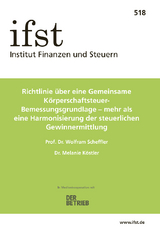 ifst-Schrift 518 - Wolfram Scheffler, Melanie K&ouml;stler