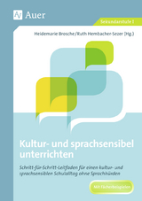 Sprachsensibel unterrichten - Heidemarie Brosche, Ruth Hembacher-Sezer u.a.