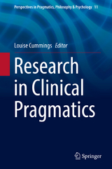 Research in Clinical Pragmatics - 