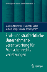 Zivil- und strafrechtliche Unternehmensverantwortung f&uuml;r Menschenrechtsverletzungen - 