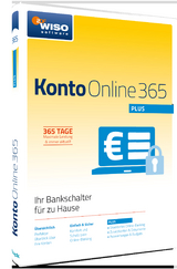 WISO Konto Online Plus 365, 1 DVD-ROM - Buhl Data Service GmbH
