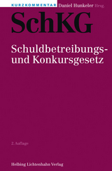 Kurzkommentar SchKG - Ariane Amacker, Peter Amberg, Marc Bernheim, Thomas Bolliger (&dagger;), Stefan Bossart, J&uuml;rgen Br&ouml;nnimann, Urs B&uuml;rgi, Markus Dieth, Peter Diggelmann, Myriam Gehri, Kathrin H&auml;cki, Hans Ulrich Hardmeier, Ueli Huber, Daniel Hunkeler, Vincent Jeanneret, Ingrid Jent-S&oslash;rensen, Philipp K&auml;nzig, Christoph K&auml;ser, Jolanta Kren Kostkiewicz, Christoph K&uuml;ng, Marco Levante, Ralph Malacrida, Felix C. Meier-Dieterle, Karin Minet-Sauter, Urs Peter M&ouml;ckli, Eric Muster, Guido N&auml;f, Henry Peter, Peter Pirkl, Philipp Possa, Lukas P. Roesler, Thomas Rohner, Mario Roncoroni, Gerhard Roth, Fritz Rothenb&uuml;hler, Sven R&uuml;etschi, Marc Russenberger, Martin Sarbach, Roger Schober, Ivo Schwander, Thomas Sprecher, Kurt St&ouml;ckli, Benno Strub, Brigitte Umbach-Spahn, Dominik Vock, Fridolin Walther, J&uuml;rg Wernli, Thomas Winkler, Georg J. Wohl, Karl W&uuml;thrich, Markus Zopfi