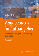 Vergabepraxis f&uuml;r Auftraggeber - Andreas Belke