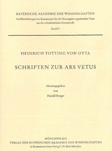 Ver&ouml;ffentlichungen ungedruckter Texte aus der mittelalterlichen Geisteswelt / Heinrich: Schriften zur Ars vetus - Heinrich Totting von Oyta