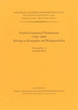 Bayerische Akademie der Wissenschaften Philosophisch-historische... / Friedrich Immanuel Niethammer (1766-1848) - 