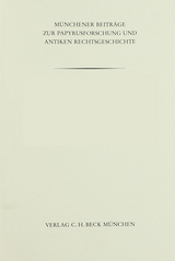 M&uuml;nchener Beitr&auml;ge zur Papyrusforschung Heft 8: Die Streitbeendigung durch Urteil, Schiedsspruch und Vergleich nach griechischem Rechte - Artur Steinwenter