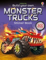 Build Your Own Monster Trucks Sticker Book - Simon Tudhope