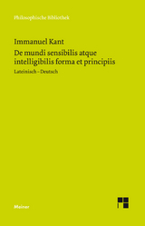 De mundi sensibilis atque intelligibilis forma et principiis - Immanuel Kant