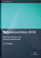 Ortsverzeichnis 2018