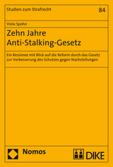Zehn Jahre Anti-Stalking-Gesetz - Viola Spohn