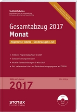 Tabelle, Gesamtabzug 2017 Monat - Sonderausgabe Juli - 