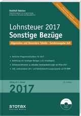 Tabelle, Lohnsteuer 2017 Sonstige Bezüge - Sonderausgabe Juli - 