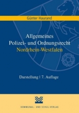 Allgemeines Polizei- und Ordnungsrecht Nordrhein-Westfalen - G&uuml;nter Haurand