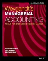 Weygandt's Managerial Accounting - Weygandt, Jerry J.; Kimmel, Paul D.; Kieso, Donald E.