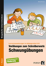 Vor&uuml;bungen zum Schreiberwerb: Schwung&uuml;bungen - Monika Konkow