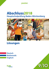 Abschluss 2018 - Hauptschulpr&uuml;fung Baden-W&uuml;rttemberg - L&ouml;sungen