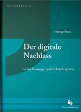 Der digitale Nachlass - Stephanie Dr. Herzog, Matthias Pruns