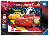 Ravensburger Kinderpuzzle - 12625 Quietschende Reifen - Disney Cars-Puzzle f&uuml;r Kinder ab 8 Jahren, mit 200 Teilen im XXL-Format