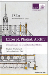 Exzerpt, Plagiat, Archiv - 